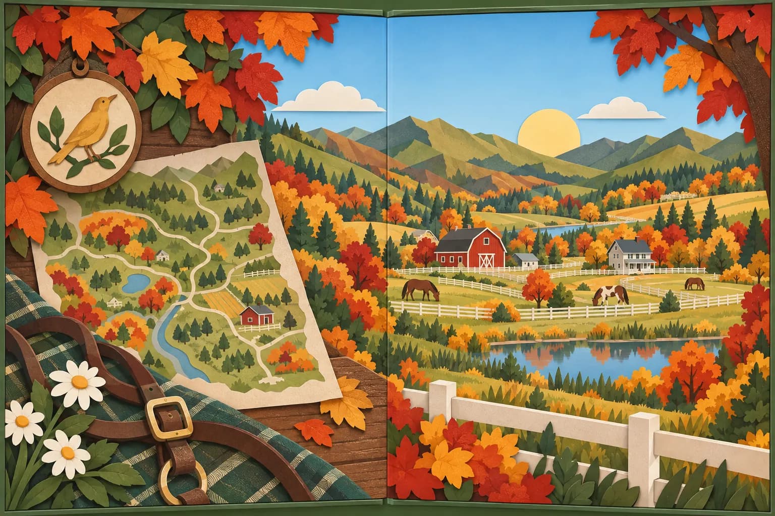 Meadowlark Horse Farm: in-game scene