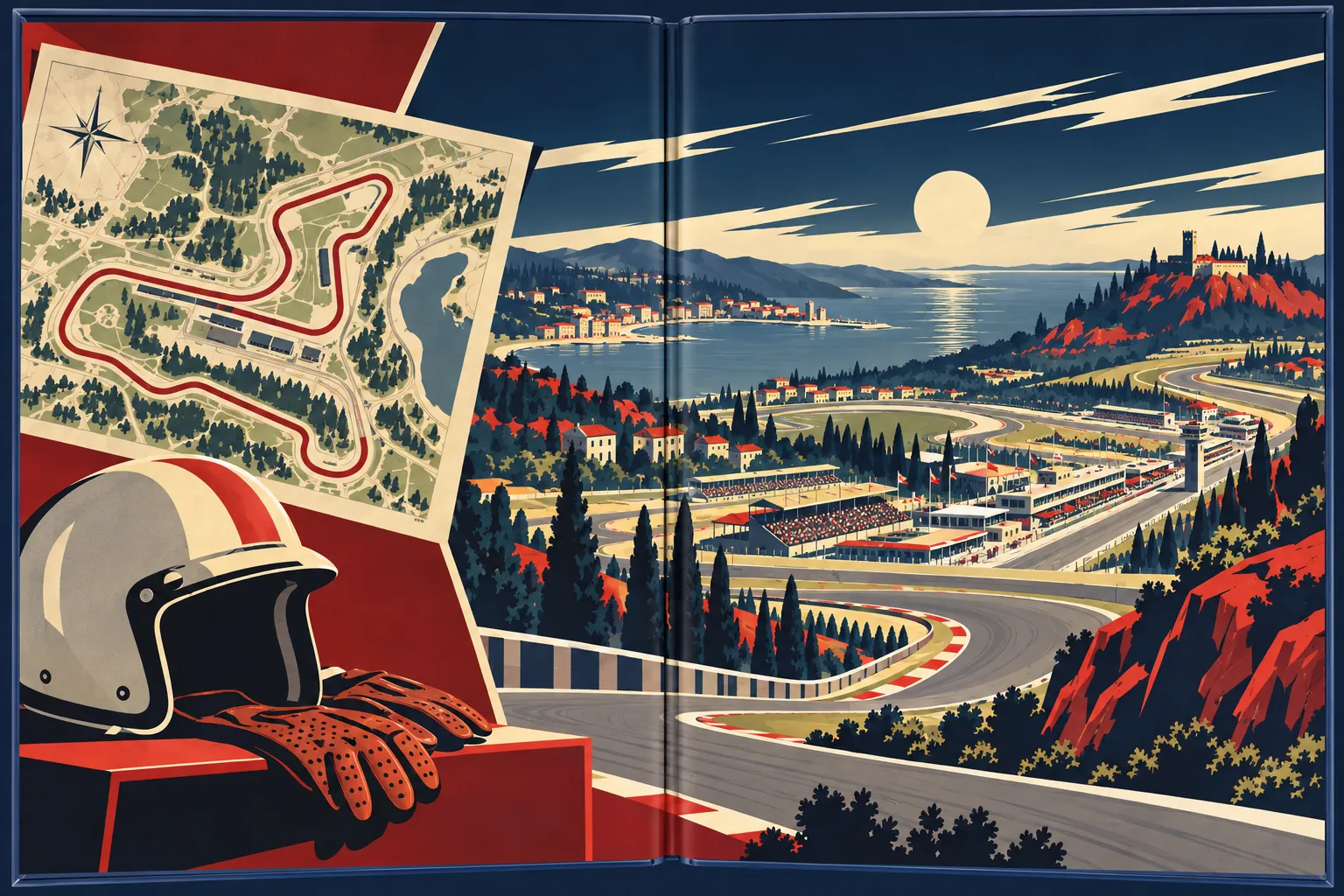 Pit Wall: in-game scene