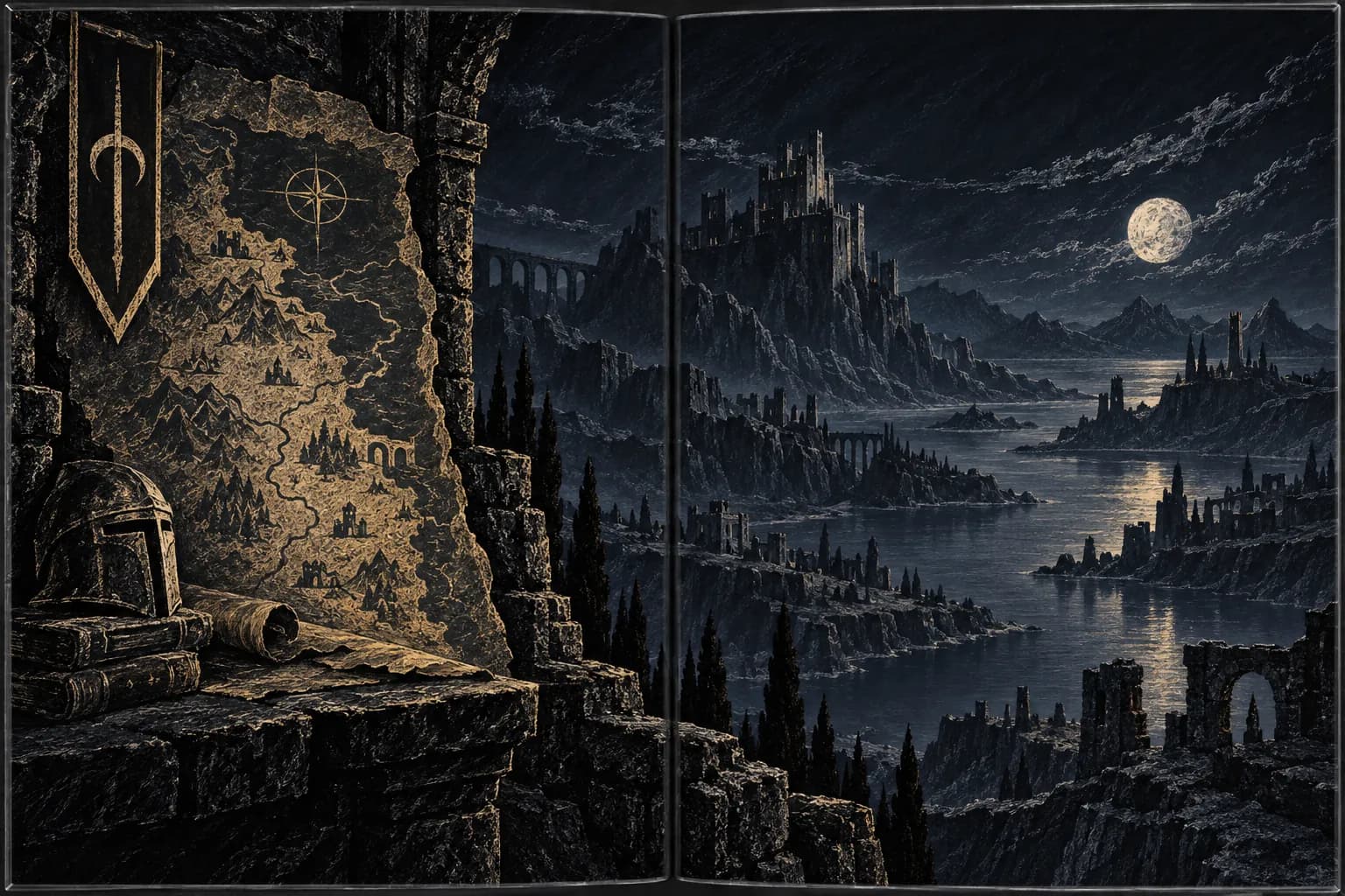 Ashen Depths: in-game scene