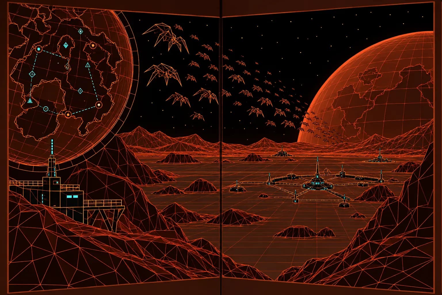 Kestrel: Bug War: in-game scene