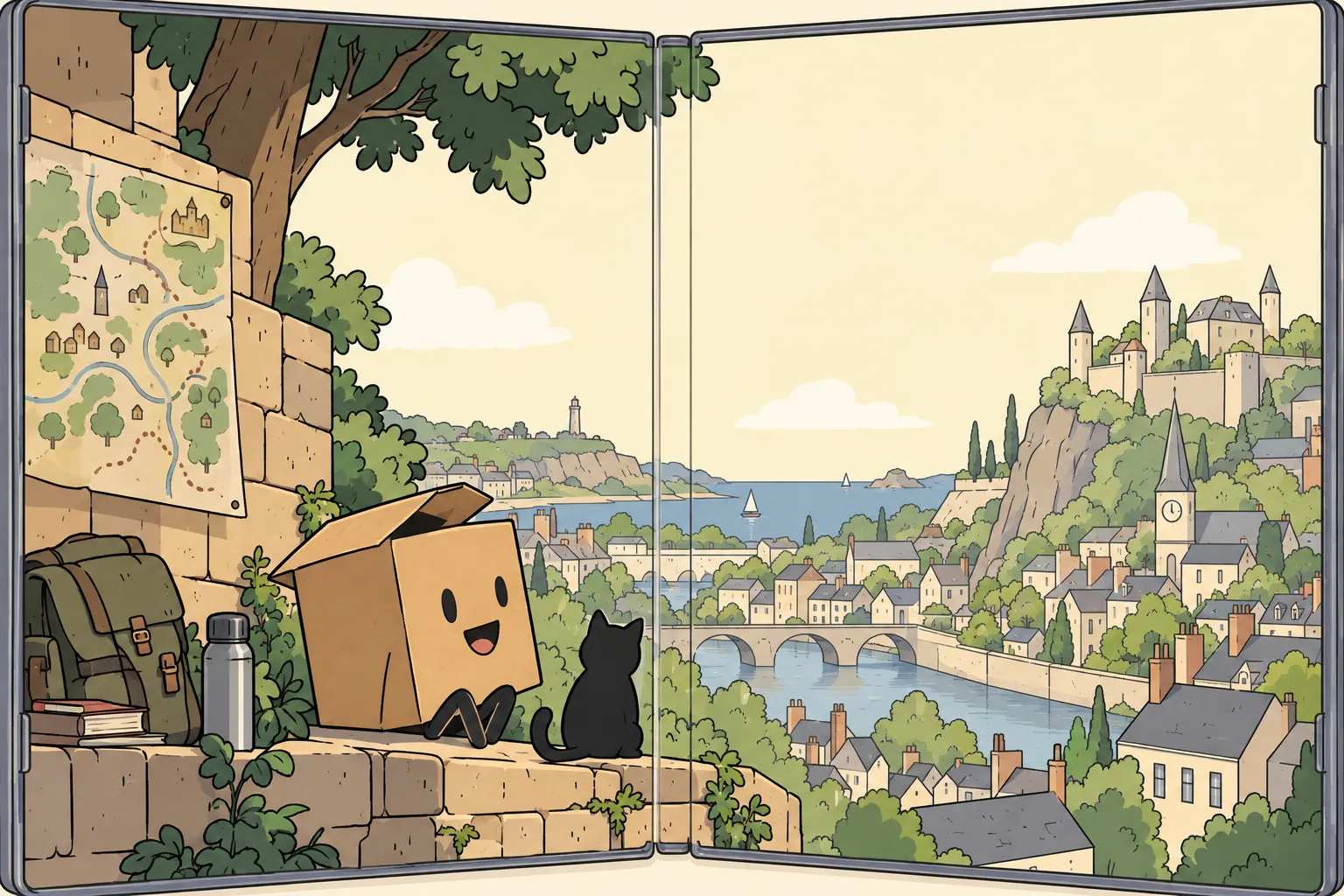 Box Buddy: in-game scene