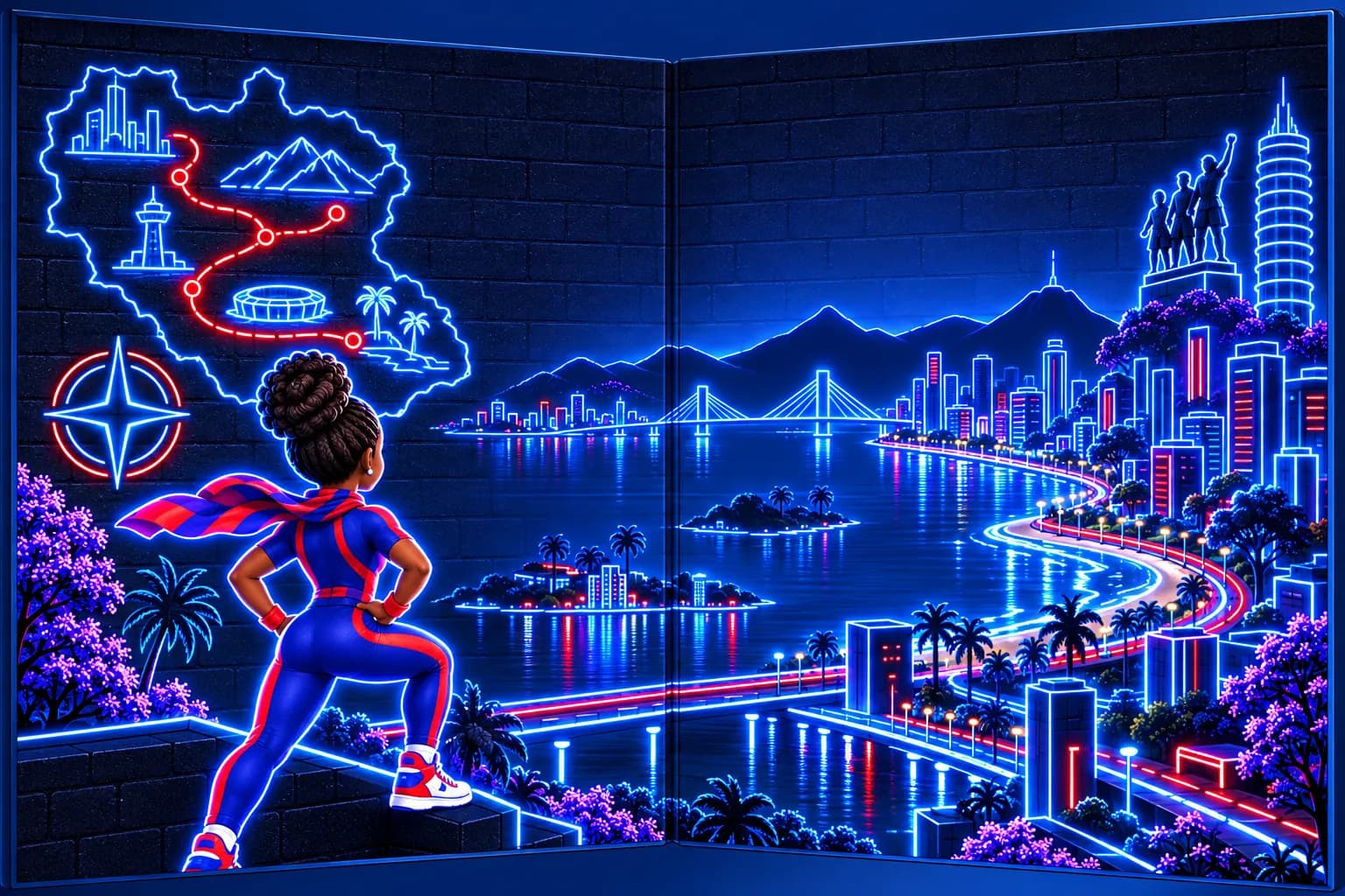 Econet Yamurai Dash: in-game scene