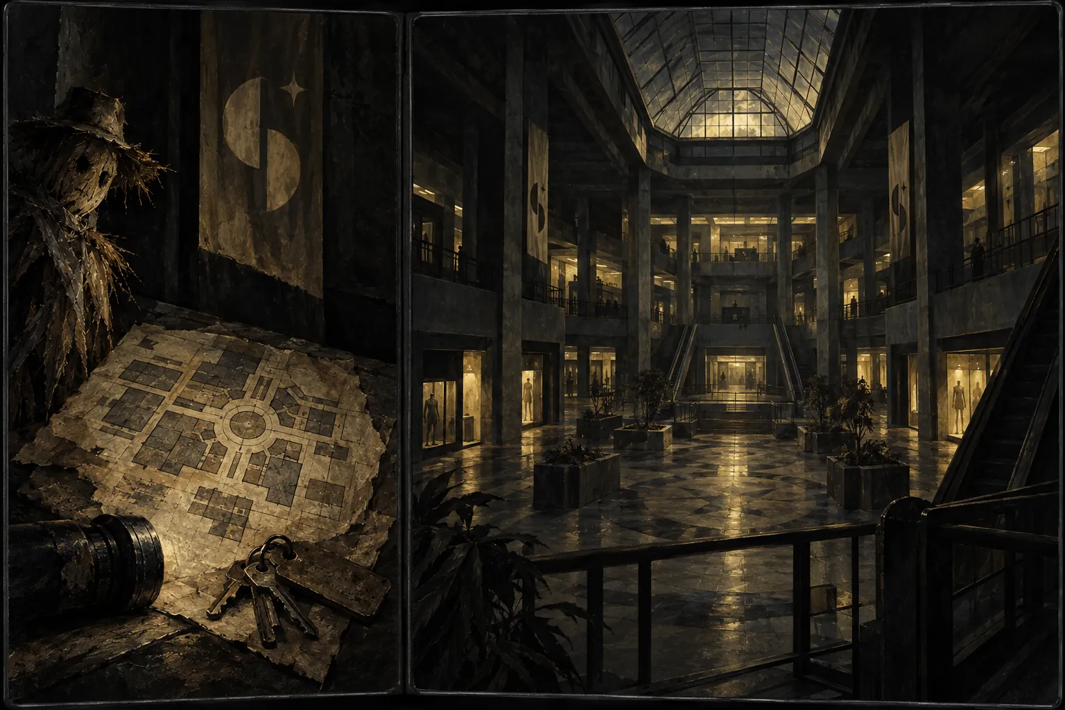ТЦ «Последний час»: in-game scene