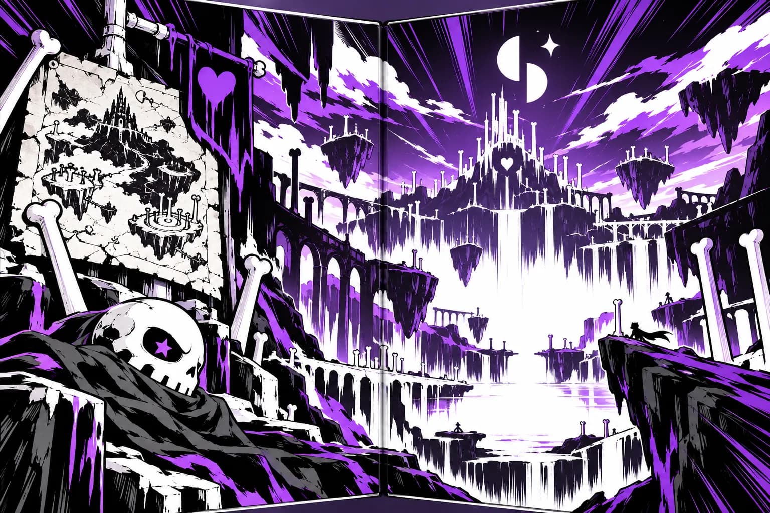 INK UNDERTALE: in-game scene