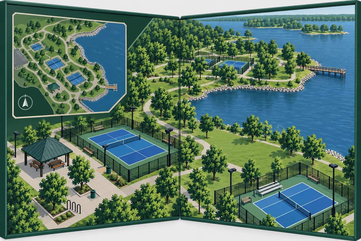 Pickle Park: in-game scene