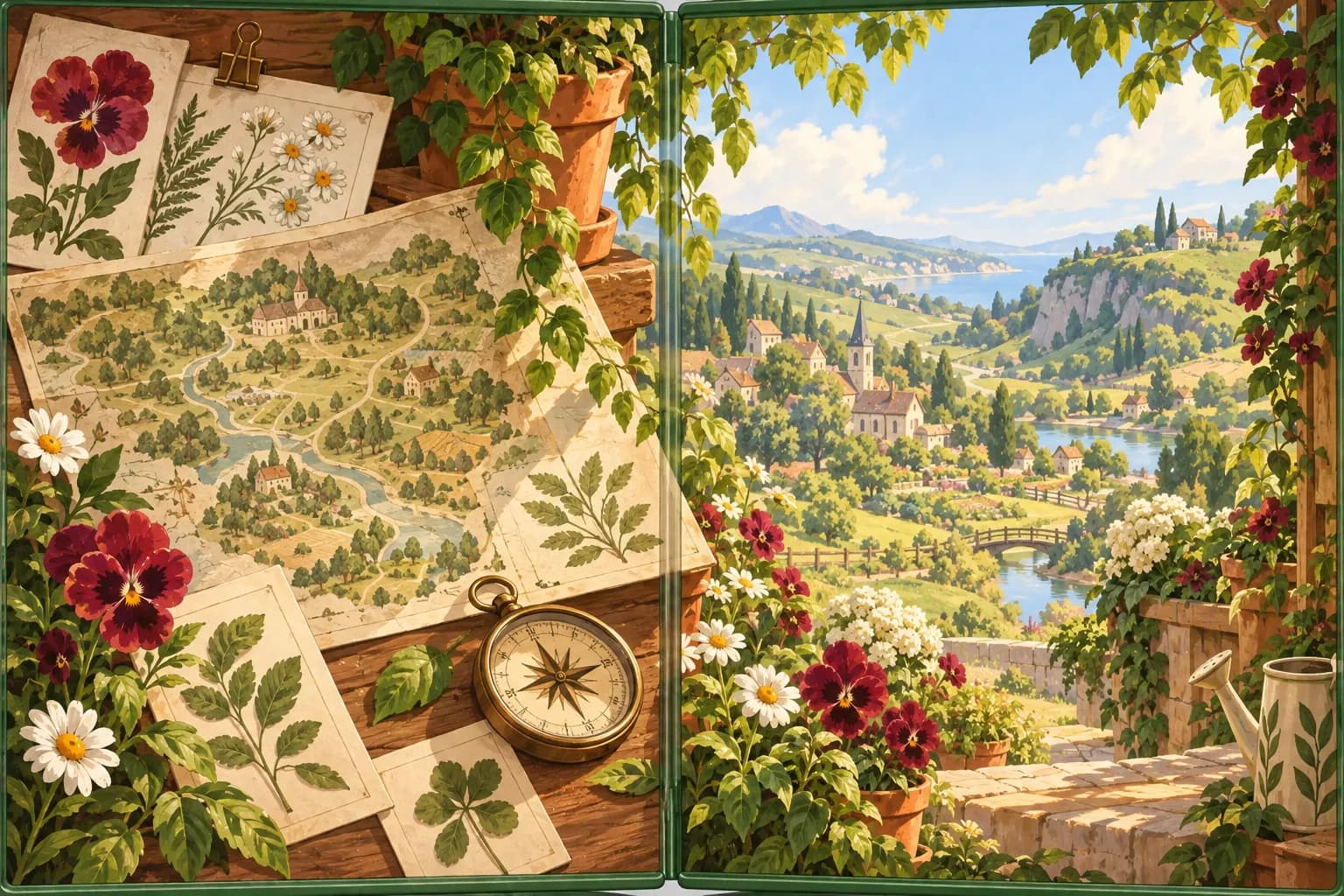 Grow Home: in-game scene