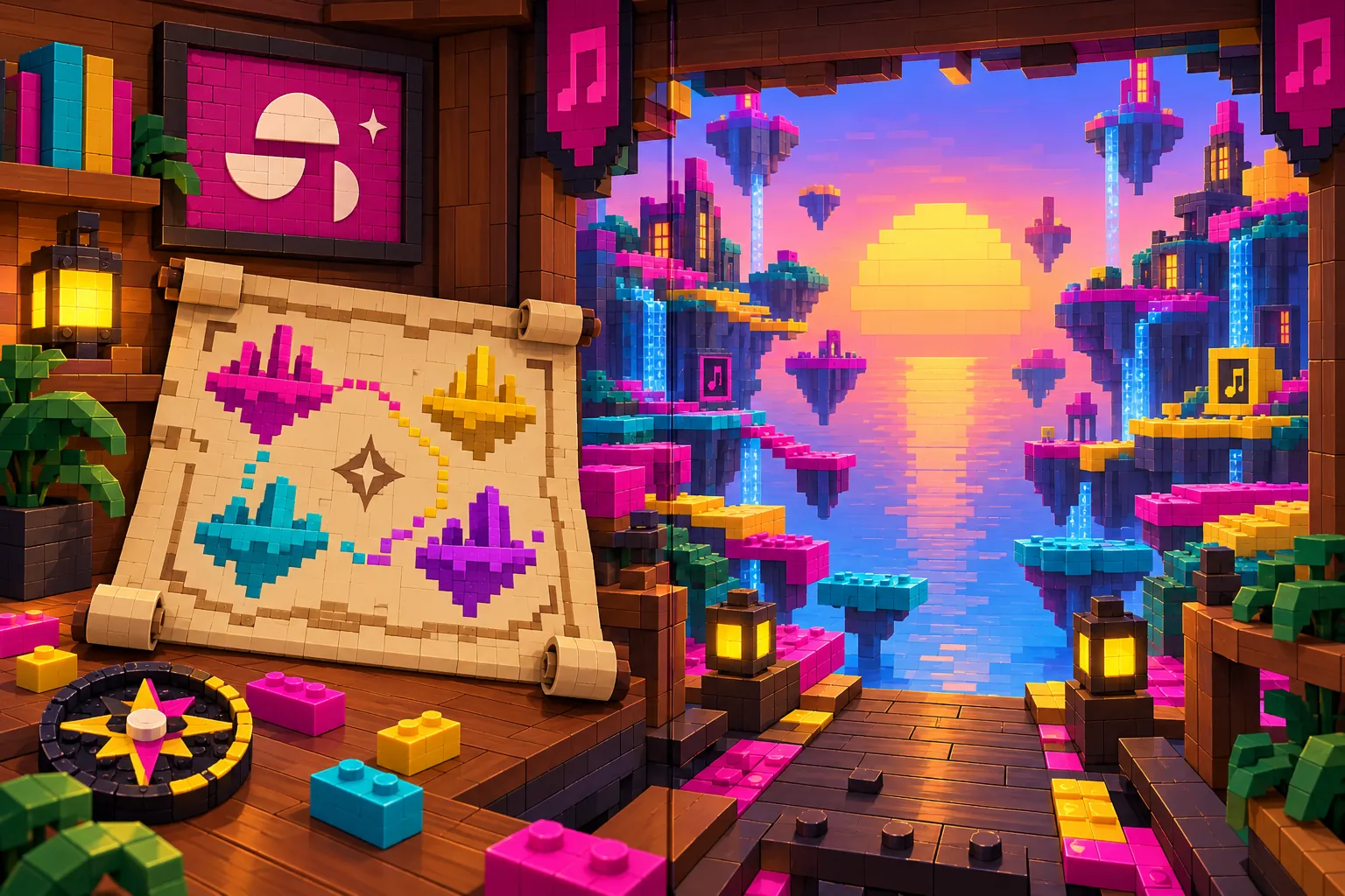 BLOQ: in-game scene