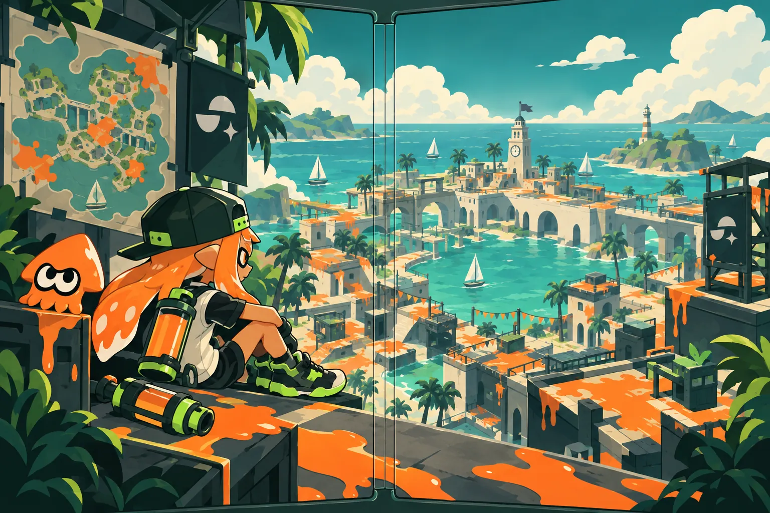 Call of Splotch: in-game scene