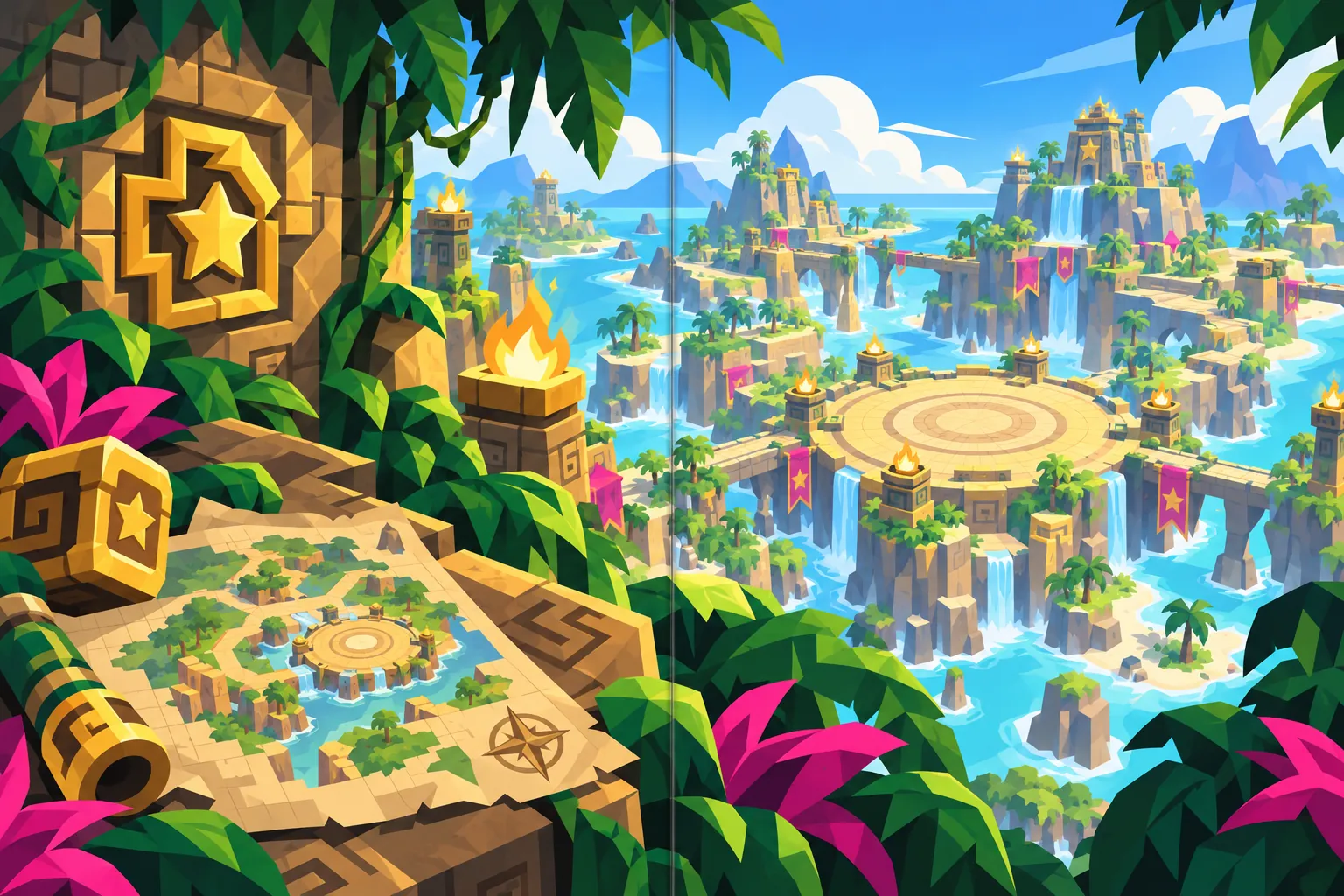 Хаос Арена: in-game scene