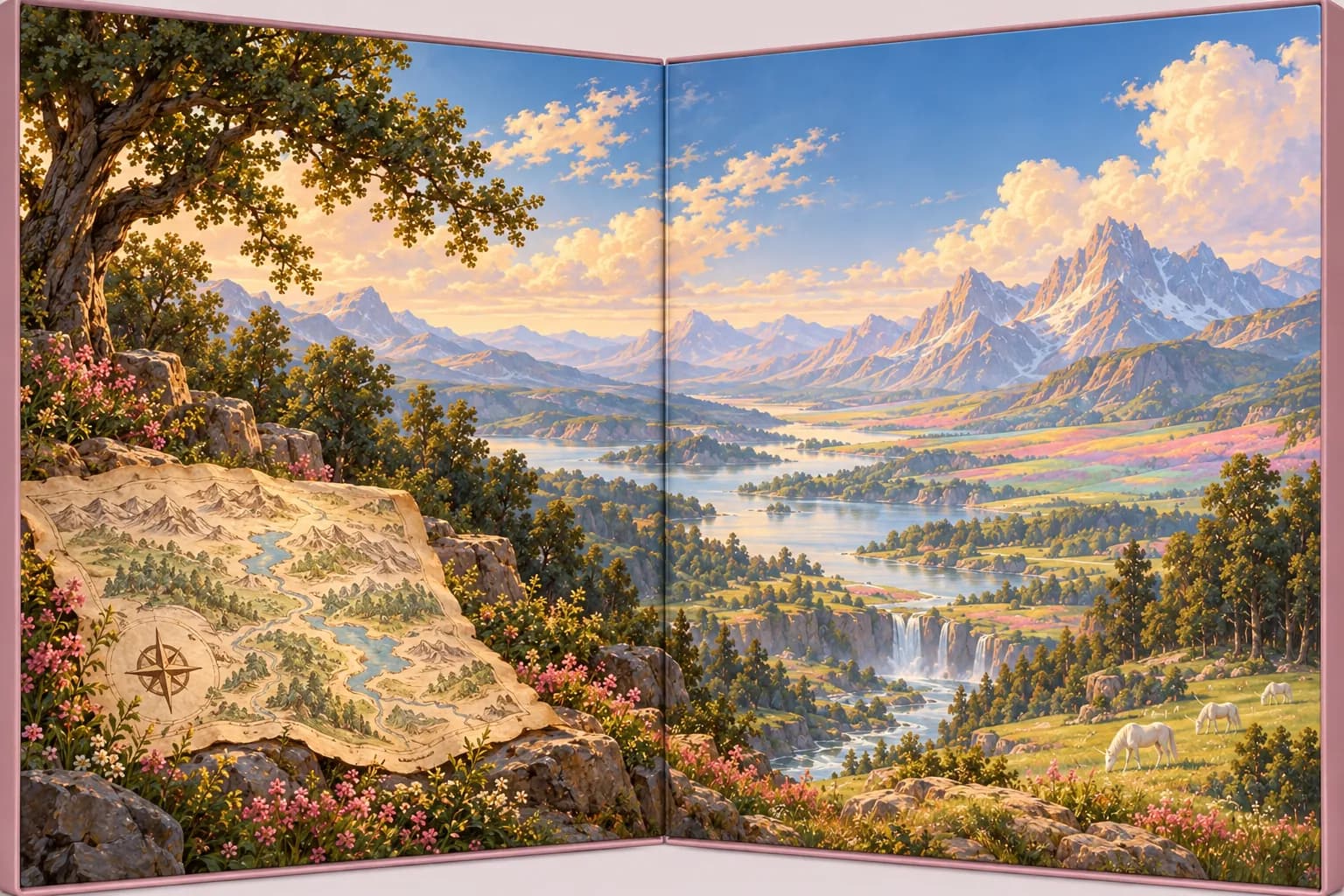 Unicorn Valley: in-game scene