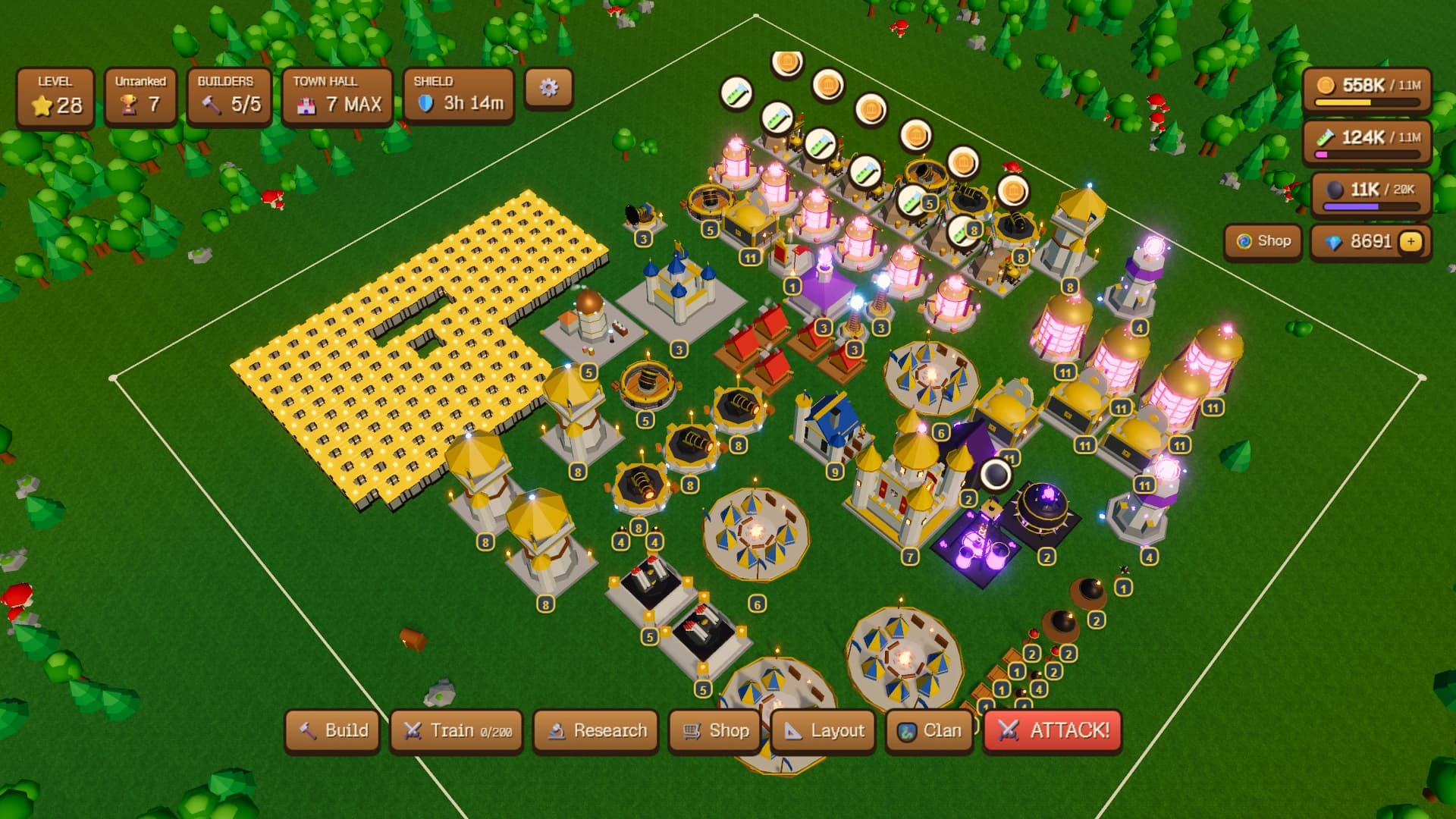 Kingdom Rising: a moment in the game