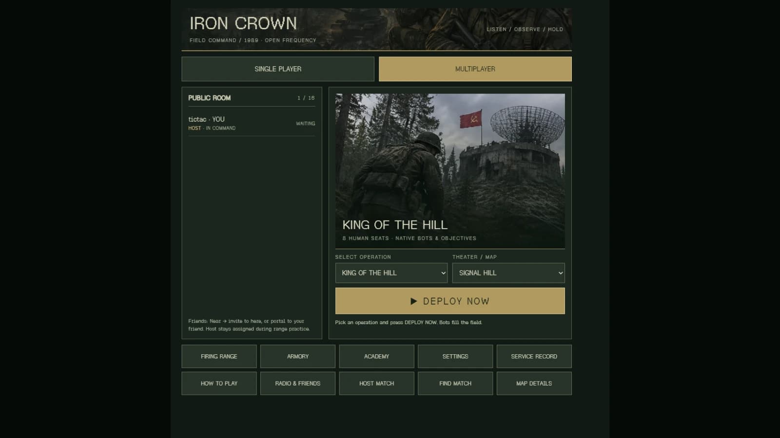 IRON CROWN: Field Debugger Armed
