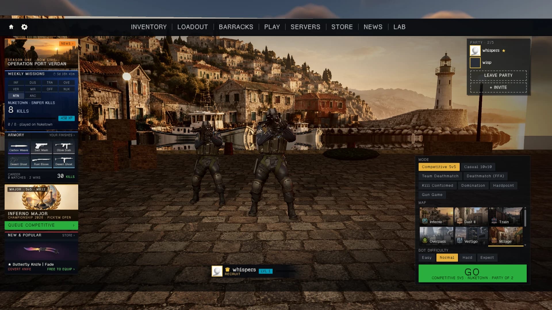 PLAYER WHISPERS : Counter Strike Online: a moment in the game