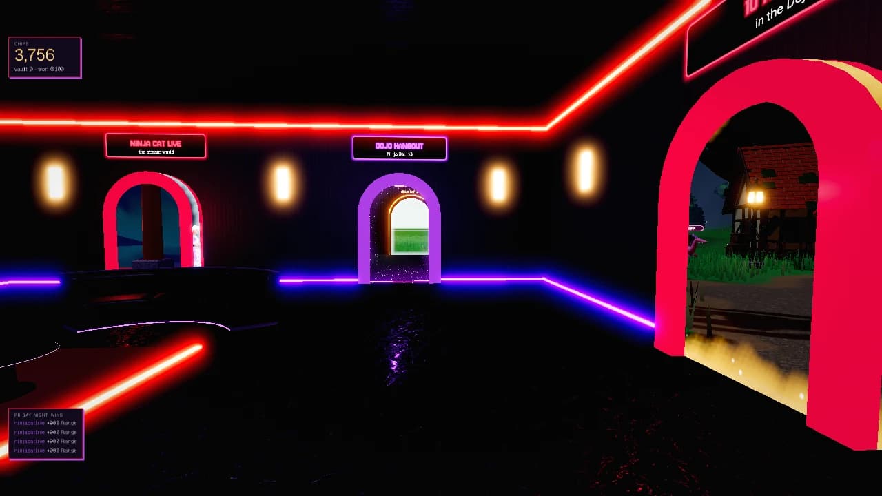 Dojo Casino: Friday Night Lights: The Game Room
