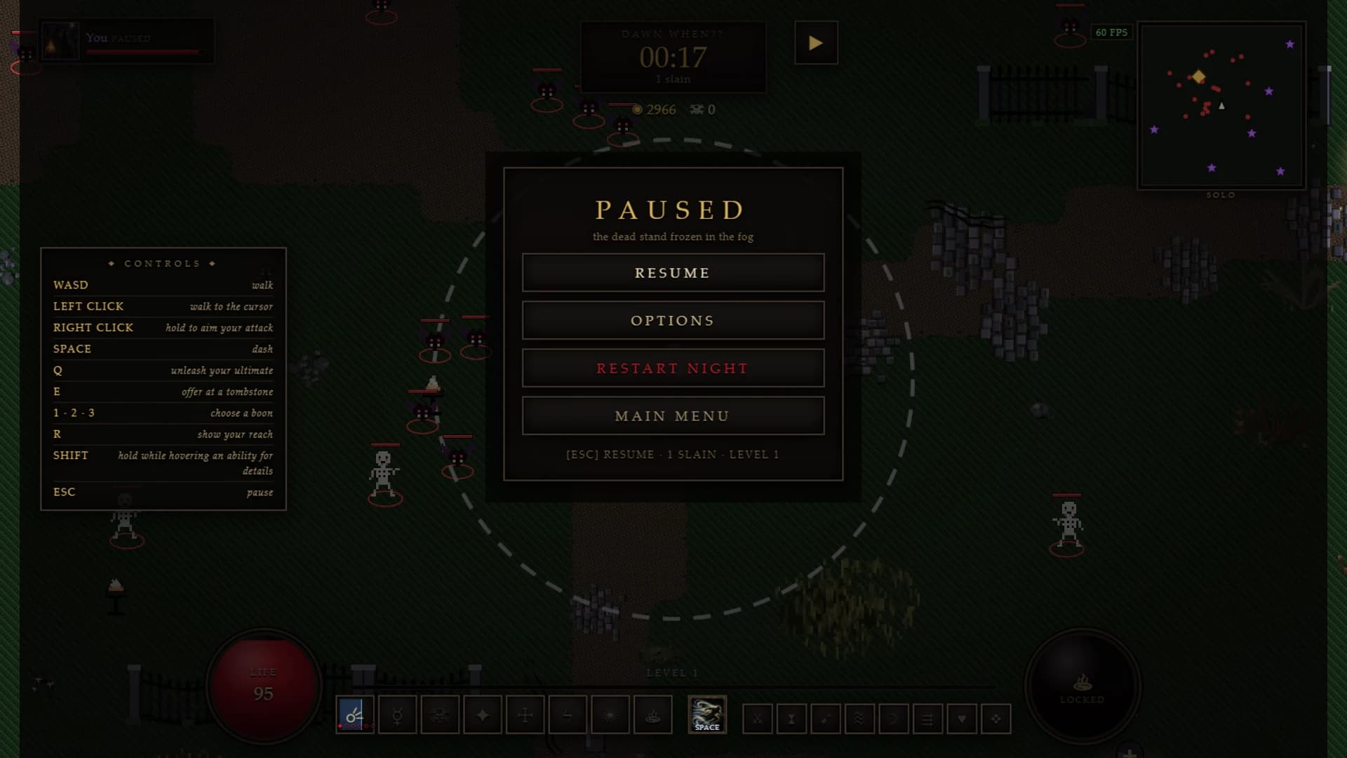 Etched Travels: a moment in the game