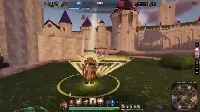 League of Spawn: in-game scene