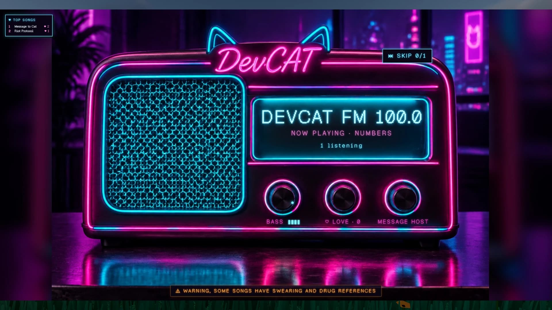 DevCAT FM: Skip Vote