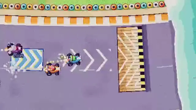 Pocket Rally: in-game scene
