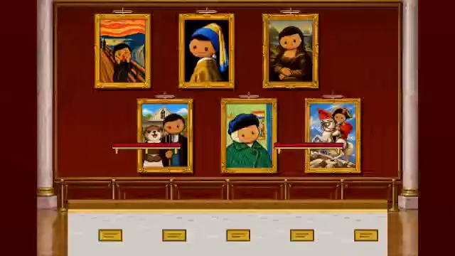 Stuffie Scuffle: in-game scene